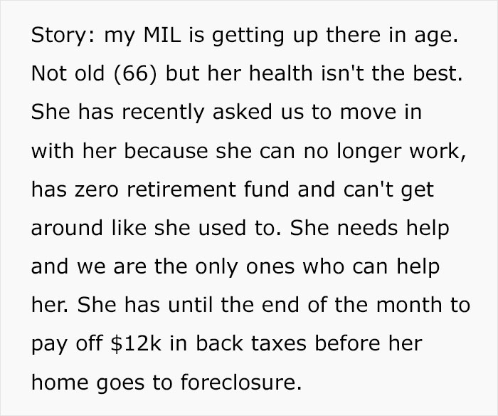MIL And Her BF Are Furious After DIL Sets Boundaries When They Move In With Her MIL And Her BF Are Furious After DIL Sets Boundaries When They Move In With Her