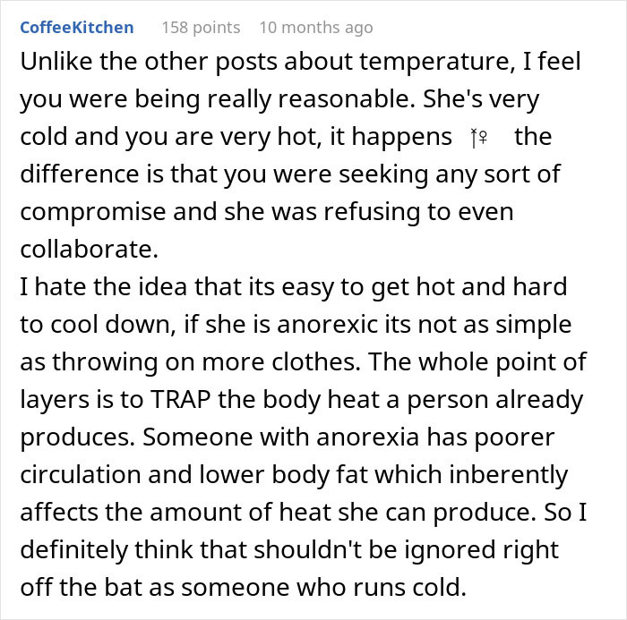 “AITA For Telling My Roommate That Her Anorexia Is Not My Problem?” “AITA For Telling My Roommate That Her Anorexia Is Not My Problem?”