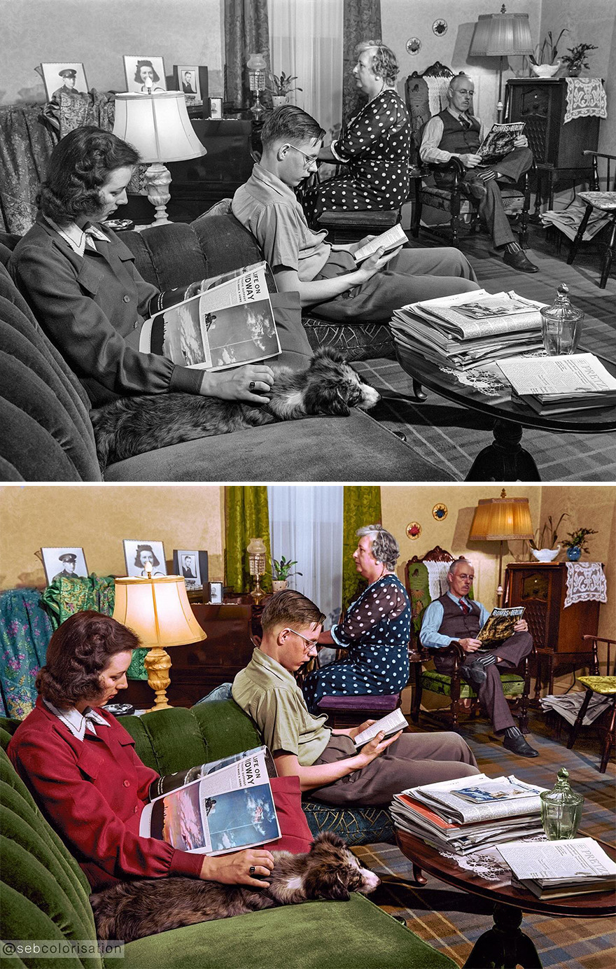 November 1942, Photographed By Marjory Collins