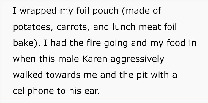 Karen Calls 911 On Homeless Man, Threatens Him With $500 Fine Until Cops Show Up Karen Calls 911 On Homeless Man, Threatens Him With $500 Fine Until Cops Show Up