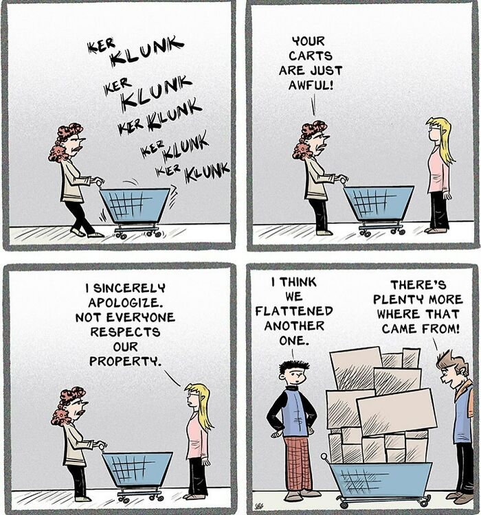 Stephen Beals’ "Adult Children" Comics: Finding Humor In Retail Realities (New Pics)