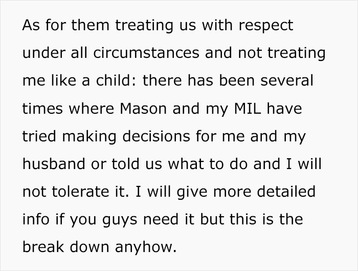 MIL And Her BF Are Furious After DIL Sets Boundaries When They Move In With Her MIL And Her BF Are Furious After DIL Sets Boundaries When They Move In With Her