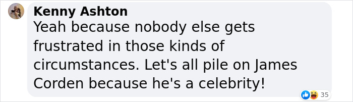 James Corden Applauded By Passengers For Confronting Airline Staff After Flight’s Emergency Landing James Corden Applauded By Passengers For Confronting Airline Staff After Flight’s Emergency Landing
