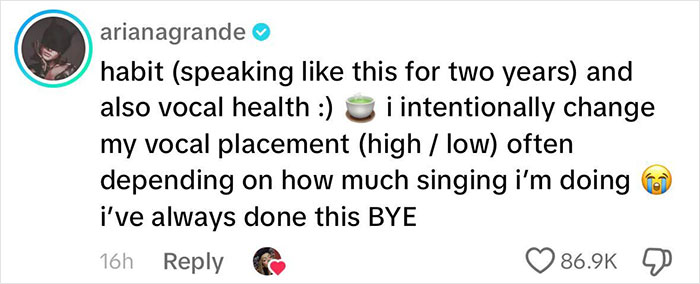 Ariana Grande Is Finally Addressing Her Vocal Changes After Getting Caught Doing It Mid-Interview Ariana Grande Is Finally Addressing Her Vocal Changes After Getting Caught Doing It Mid-Interview