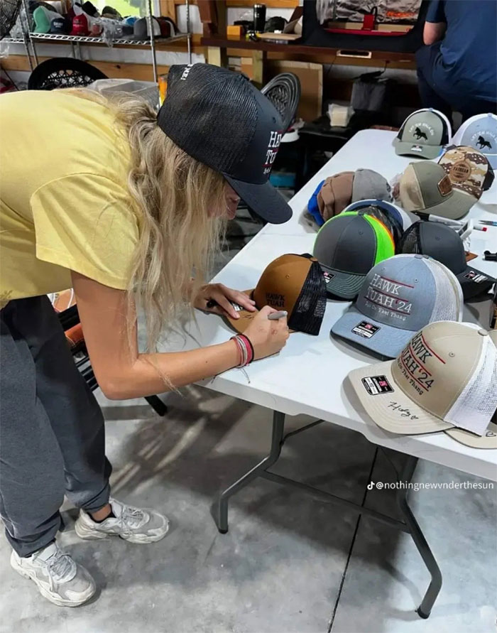 Hailey Welch, Who Became Known As The Viral “Hawk Tuah Girl,” Sold At Least $65k Worth Of Merch Hailey Welch, Who Became Known As The Viral “Hawk Tuah Girl,” Sold At Least $65k Worth Of Merch