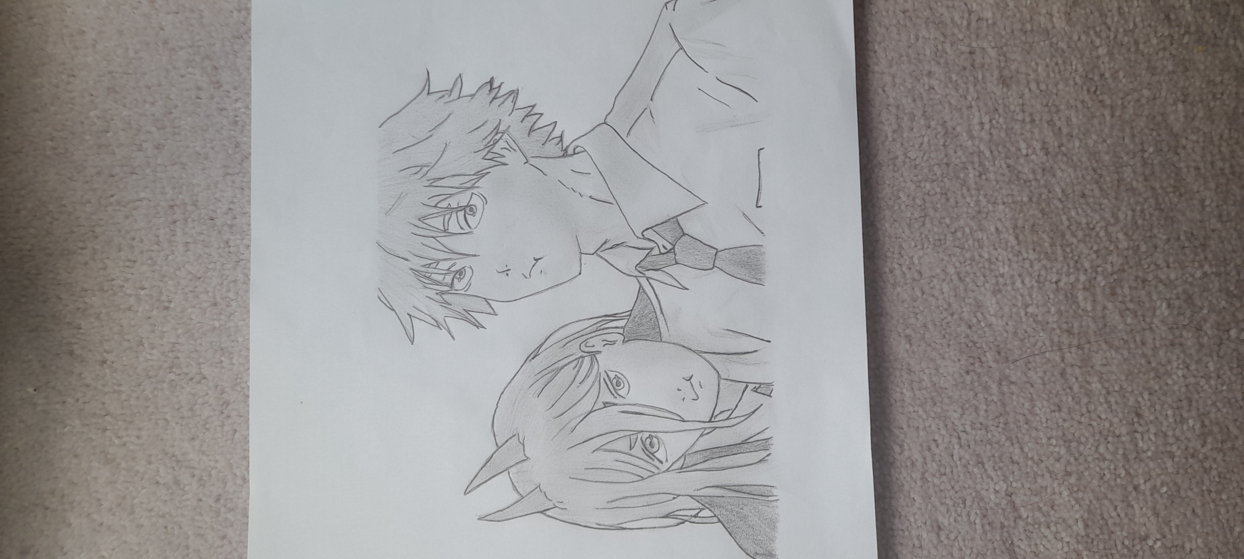 Just A Couple Of Drawings I’ve Made From Animes I’ve Watched.