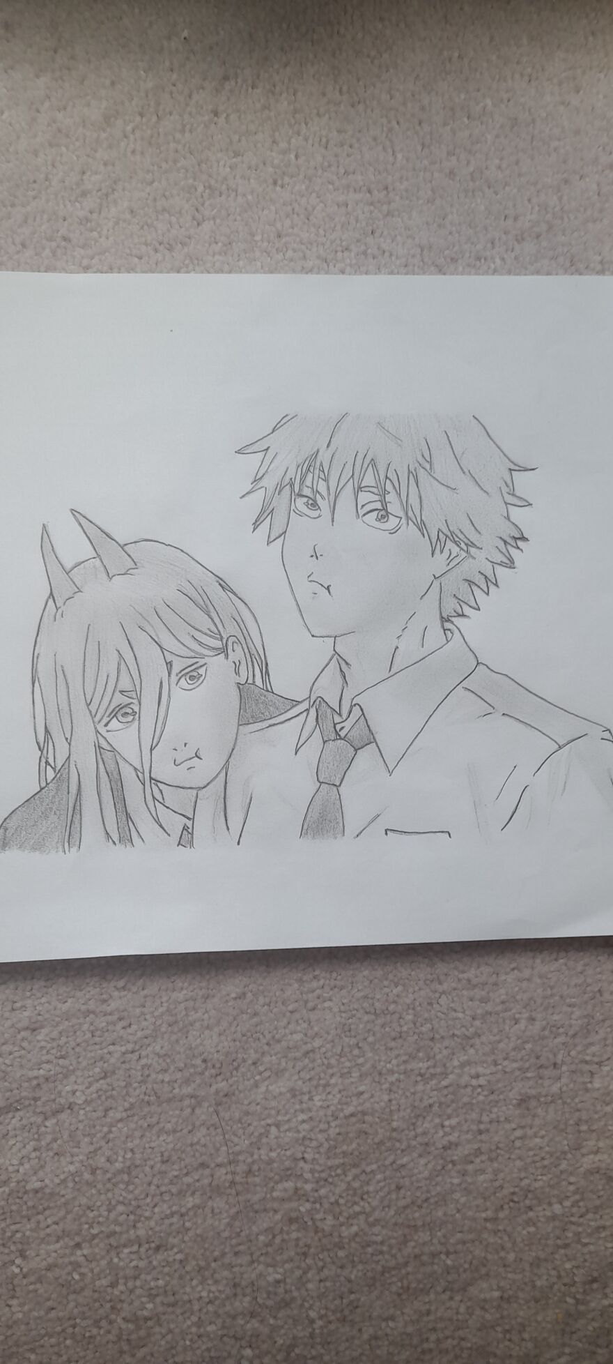 Just A Couple Of Drawings I've Made From Animes I've Watched.