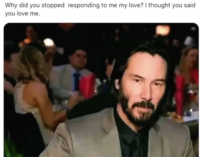 Fake Keanu Reeves Cons Woman Out Of $750k By Asking For Help Writing “John Wick 5” Fake Keanu Reeves Cons Woman Out Of $750k By Asking For Help Writing “John Wick 5”