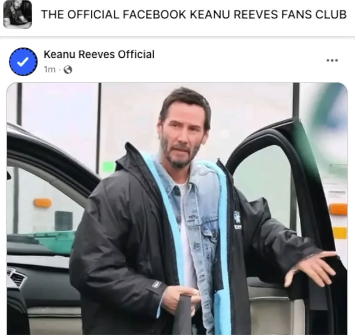 Fake Keanu Reeves Cons Woman Out Of $750k By Asking For Help Writing “John Wick 5” Fake Keanu Reeves Cons Woman Out Of $750k By Asking For Help Writing “John Wick 5”