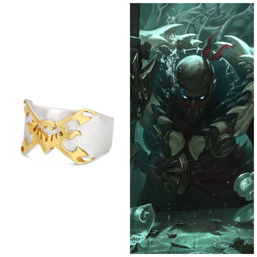 Geek Jewelry Fanart Of Fine Jewelry; A Homage To One Of League Of Legends Geek Jewelry Fanart Of Fine Jewelry; A Homage To One Of League Of Legends