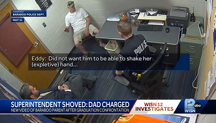 After Controversial Graduation Incident, Dad Who Blocked Superintendent Has Lies Exposed After Controversial Graduation Incident, Dad Who Blocked Superintendent Has Lies Exposed