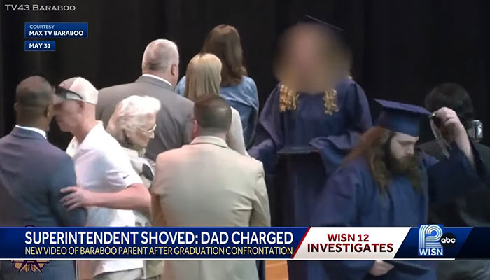 After Controversial Graduation Incident, Dad Who Blocked Superintendent Has Lies Exposed After Controversial Graduation Incident, Dad Who Blocked Superintendent Has Lies Exposed