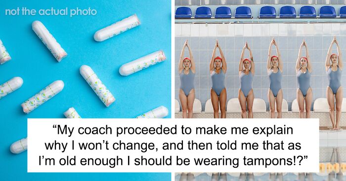 Hey Pandas, AITA For Ignoring My Swim Coach’s Advice On Tampons And Choosing What Works For Me?