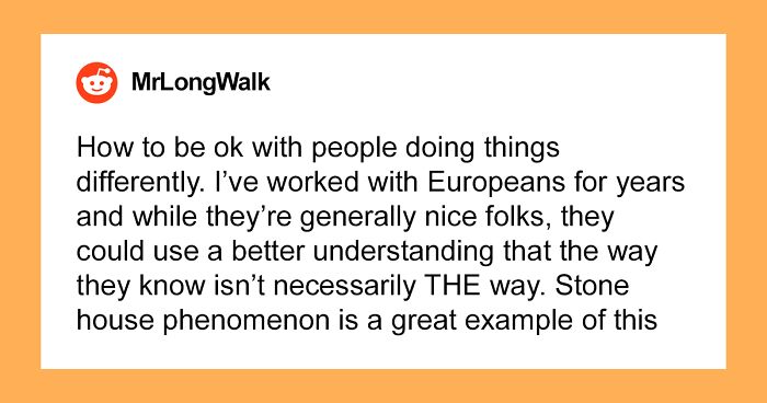 “A/C Won’t Kill You”: 39 Things Americans Take For Granted That Europeans Should Learn From