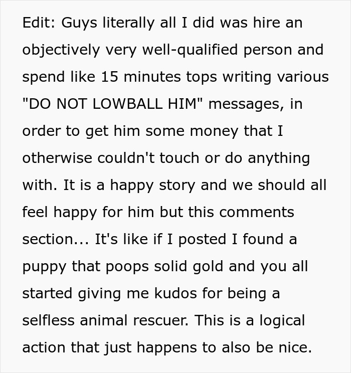 Boss Decides To Promote Blue-Collar Immigrant To Analyst Position, Learns He Has Great Qualification Boss Decides To Promote Blue-Collar Immigrant To Analyst Position, Learns He Has Great Qualification