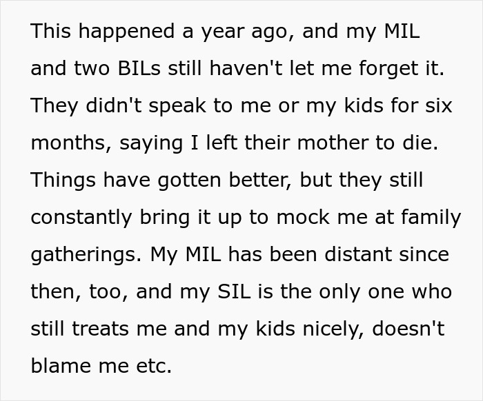 Man Racked With Guilt For Leaving MIL Alone To Fight Off 4 Drunk Men, Seeks Advice Online Man Racked With Guilt For Leaving MIL Alone To Fight Off 4 Drunk Men, Seeks Advice Online