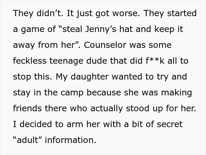 Bully Just Won’t Quit, Mom Tells Daughter To Bring Up The Bully’s Parents’ Super Nasty Divorce Bully Just Won’t Quit, Mom Tells Daughter To Bring Up The Bully’s Parents’ Super Nasty Divorce