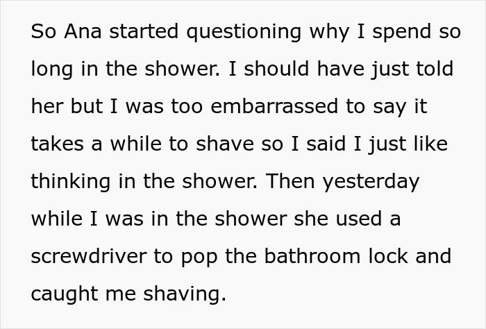 Woman’s Bathroom Break-In Leaves Her In Tears, Man Asks If He Overreacted Woman’s Bathroom Break-In Leaves Her In Tears, Man Asks If He Overreacted