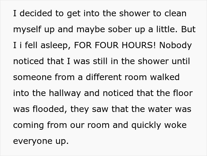 "TIFU By Falling Asleep In The Shower And Flooding The Hotel" "TIFU By Falling Asleep In The Shower And Flooding The Hotel"