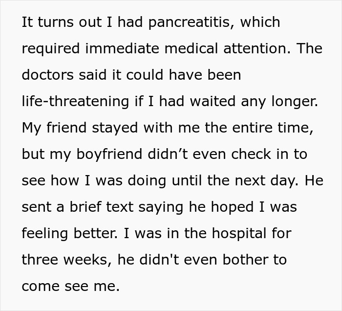 "Am I The Jerk For Breaking Up With My Boyfriend Because He Ignored My Medical Emergency?" "Am I The Jerk For Breaking Up With My Boyfriend Because He Ignored My Medical Emergency?"