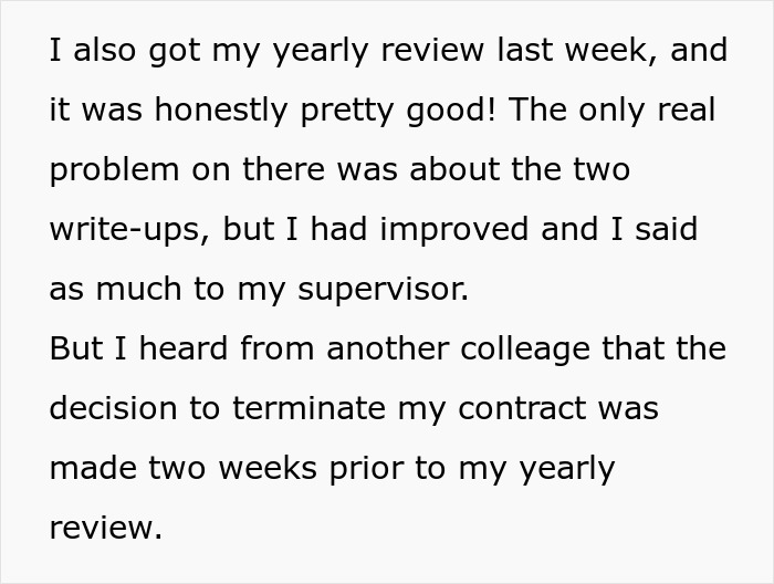 Manager Unjustly Fires Worker On The Spot And Says "Let This Be A Lesson" But Everyone Is Perplexed Manager Unjustly Fires Worker On The Spot And Says "Let This Be A Lesson" But Everyone Is Perplexed