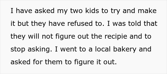 Man’s Quest For His Late Wife’s Chocolate Cake Ends In More Heartache As Kids Turn Against Him Man’s Quest For His Late Wife’s Chocolate Cake Ends In More Heartache As Kids Turn Against Him