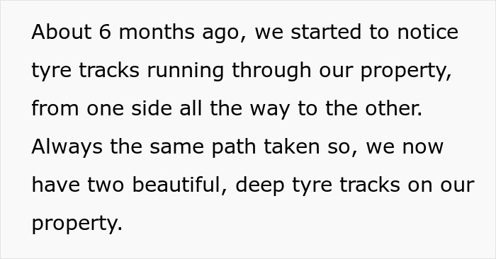 Woman Prevents Random Truck From Passing Through Her Property By Hiding Star Pickets In Her Lawn Woman Prevents Random Truck From Passing Through Her Property By Hiding Star Pickets In Her Lawn