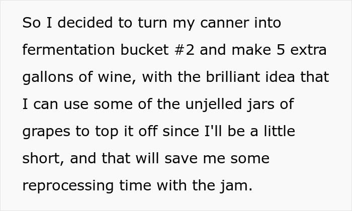 60YO Lady Gets Senior Discount, Buys 109 Pounds of Grapes For $8, Upset When Wine-Making Goes South 60YO Lady Gets Senior Discount, Buys 109 Pounds of Grapes For $8, Upset When Wine-Making Goes South