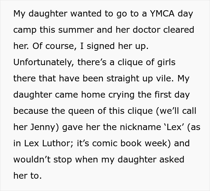 Bully Just Won’t Quit, Mom Tells Daughter To Bring Up The Bully’s Parents’ Super Nasty Divorce Bully Just Won’t Quit, Mom Tells Daughter To Bring Up The Bully’s Parents’ Super Nasty Divorce