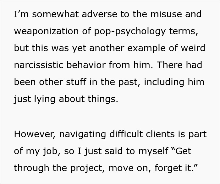 “It Was Insane”: Rude Customer Crosses Boundaries, Harasses Contractor, He Terminates Contract “It Was Insane”: Rude Customer Crosses Boundaries, Harasses Contractor, He Terminates Contract