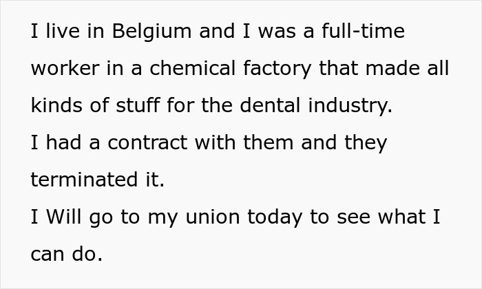 Manager Unjustly Fires Worker On The Spot And Says "Let This Be A Lesson" But Everyone Is Perplexed Manager Unjustly Fires Worker On The Spot And Says "Let This Be A Lesson" But Everyone Is Perplexed