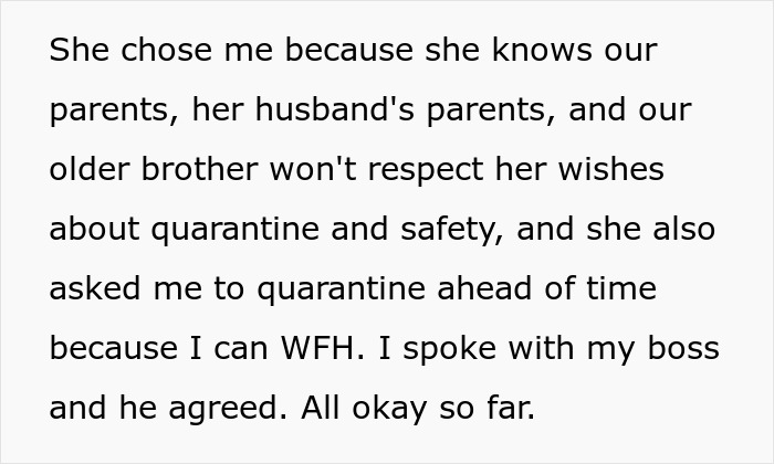 Woman Can’t Understand The Difference Between WFH And A Vacation, Demands Sister Babysit Woman Can’t Understand The Difference Between WFH And A Vacation, Demands Sister Babysit
