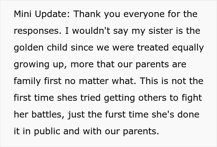 Woman Protects Entitled Sister’s BF From “Intervention” By Telling Him To Skip Dinner With Her Woman Protects Entitled Sister’s BF From “Intervention” By Telling Him To Skip Dinner With Her