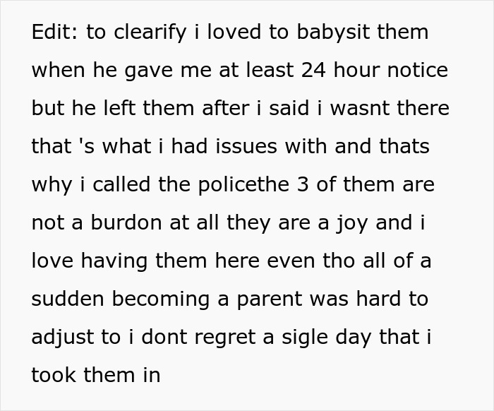 Family Drama Ensues After Brother Leaves Kids At His Sister's Despite Her Refusal, She Calls Cops Family Drama Ensues After Brother Leaves Kids At His Sister's Despite Her Refusal, She Calls Cops
