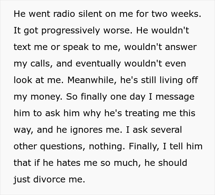 Man Divorces Wife To Teach Her A Lesson In Appreciation, Ends Up With Nothing Instead Man Divorces Wife To Teach Her A Lesson In Appreciation, Ends Up With Nothing Instead