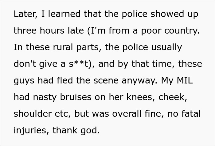 Man Racked With Guilt For Leaving MIL Alone To Fight Off 4 Drunk Men, Seeks Advice Online Man Racked With Guilt For Leaving MIL Alone To Fight Off 4 Drunk Men, Seeks Advice Online