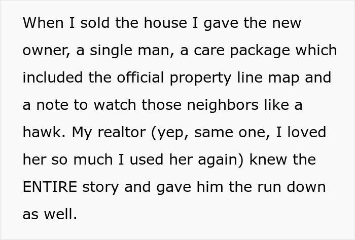 Woman and Her Neighbor Rejoice in Triumph After She Removes Her Fence, Outsmarting Lousy Neighbors Woman and Her Neighbor Rejoice in Triumph After She Removes Her Fence, Outsmarting Lousy Neighbors