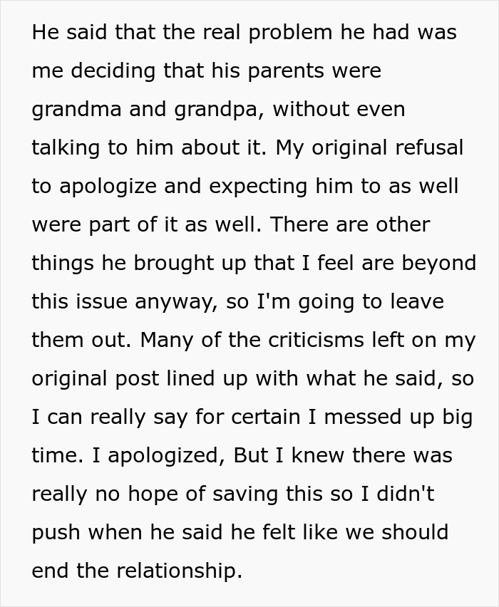 Mom Introduces BF’s Parents To Her Toddler As ‘Grandma And Grandpa,’ It Costs Her Relationship Mom Introduces BF’s Parents To Her Toddler As ‘Grandma And Grandpa,’ It Costs Her Relationship