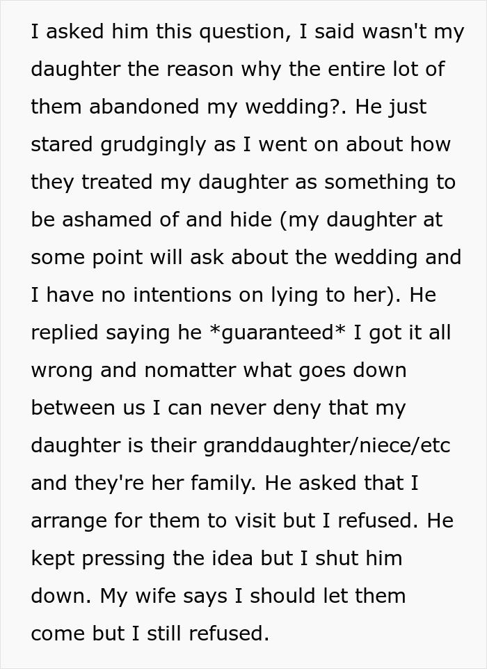 Man Abandoned By Family On His Wedding Day, Refuses To Allow Them To Meet His Baby Man Abandoned By Family On His Wedding Day, Refuses To Allow Them To Meet His Baby