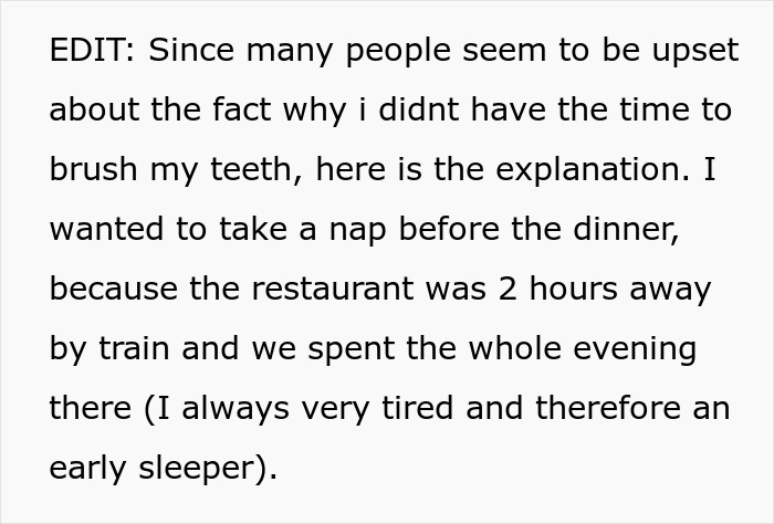 Man’s Fancy Dinner Booked A Year In Advance Goes To Waste After He Fails To Read Mouthwash Label Man’s Fancy Dinner Booked A Year In Advance Goes To Waste After He Fails To Read Mouthwash Label