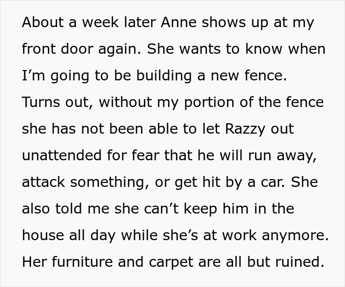 Annoying Woman Threatens To Sue Neighbor Over A Fence, Regrets It When He Tears It Down Annoying Woman Threatens To Sue Neighbor Over A Fence, Regrets It When He Tears It Down