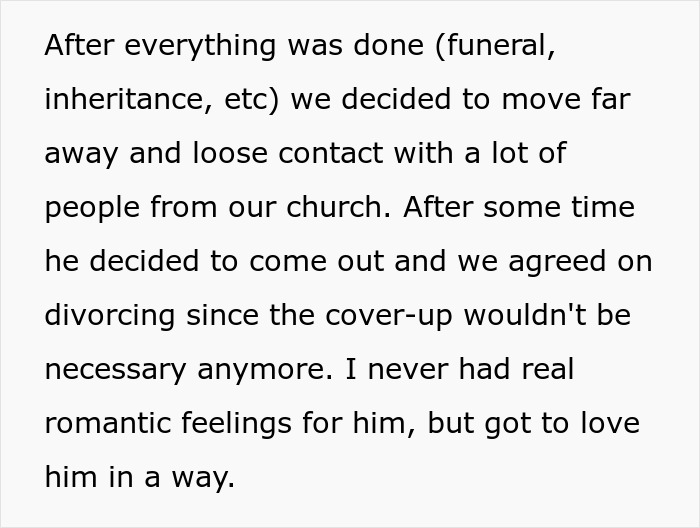 Woman Marries Gay Best Friend To Escape The Church, Faces The Consequences Years Later Woman Marries Gay Best Friend To Escape The Church, Faces The Consequences Years Later