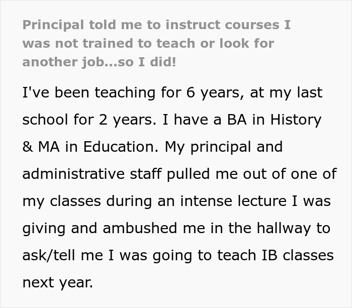 “There Were Many Smiles”: Teacher’s Epic Resignation Leads To School Chaos “There Were Many Smiles”: Teacher’s Epic Resignation Leads To School Chaos