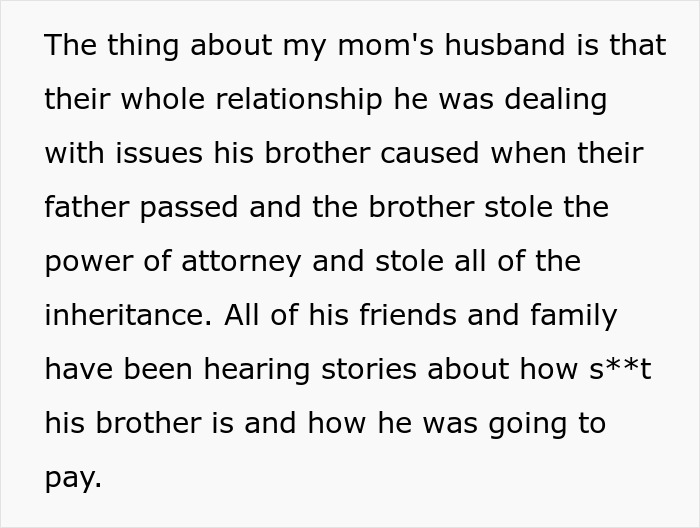 Man Regrets Screwing Over Stepdaughter Over Inheritance After She Ruins His Reputation Man Regrets Screwing Over Stepdaughter Over Inheritance After She Ruins His Reputation