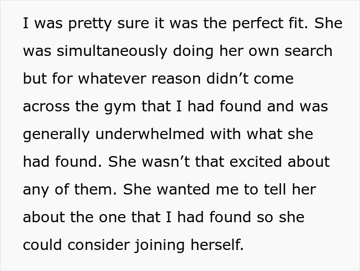 Guy Values His ‘Individual Life’, Asks GF To Join Different Gym, Gets Scolded Online Guy Values His ‘Individual Life’, Asks GF To Join Different Gym, Gets Scolded Online