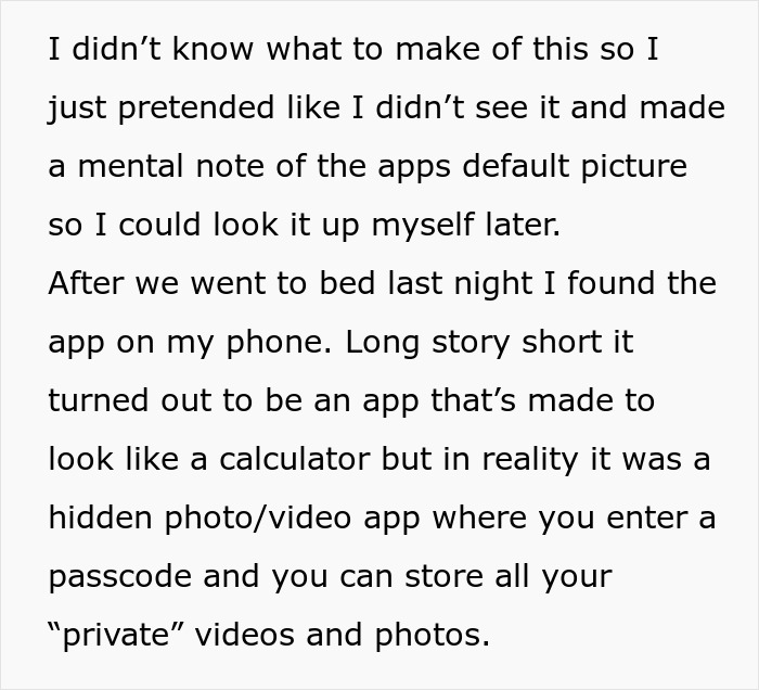 Secret Calculator App On Husband’s Phone Leads Wife Down Rabbit Hole Of His 7-Month Long Affair Secret Calculator App On Husband’s Phone Leads Wife Down Rabbit Hole Of His 7-Month Long Affair