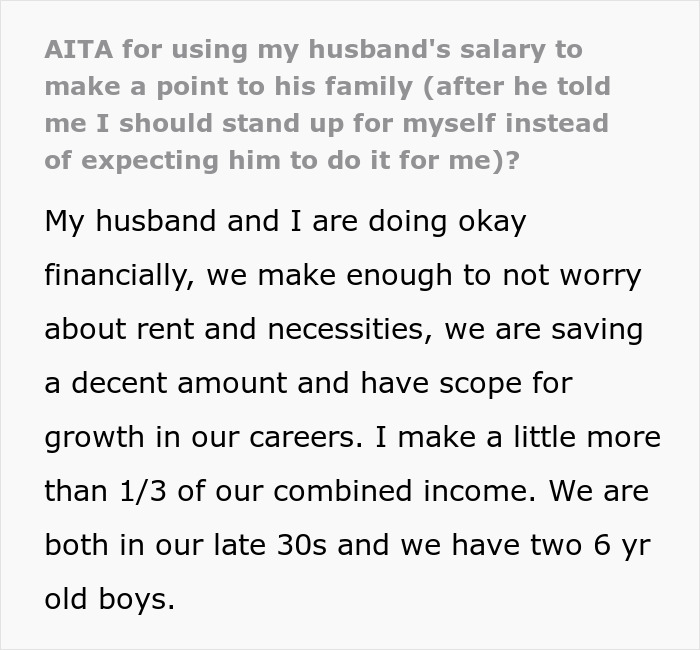 Woman Defends Herself Against In-Laws’ Criticism, Leaves Husband Fuming Woman Defends Herself Against In-Laws’ Criticism, Leaves Husband Fuming