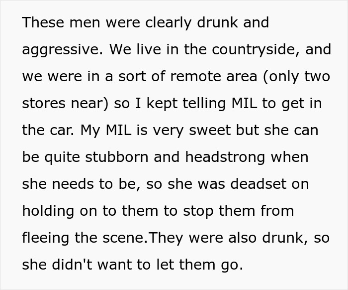 Man Racked With Guilt For Leaving MIL Alone To Fight Off 4 Drunk Men, Seeks Advice Online Man Racked With Guilt For Leaving MIL Alone To Fight Off 4 Drunk Men, Seeks Advice Online
