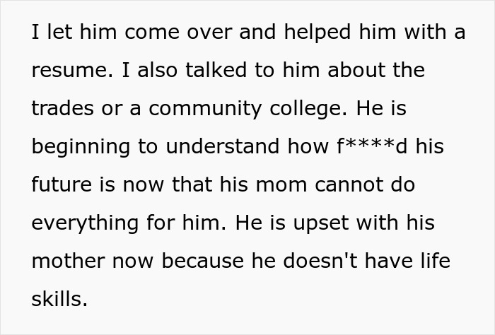 Ex-Wife Threatens Man With Court After He Quits Funding His 18-Year-Old Son’s Laid-Back Lifestyle Ex-Wife Threatens Man With Court After He Quits Funding His 18-Year-Old Son’s Laid-Back Lifestyle