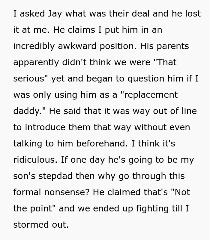 Mom Introduces BF’s Parents To Her Toddler As ‘Grandma And Grandpa,’ It Costs Her Relationship Mom Introduces BF’s Parents To Her Toddler As ‘Grandma And Grandpa,’ It Costs Her Relationship